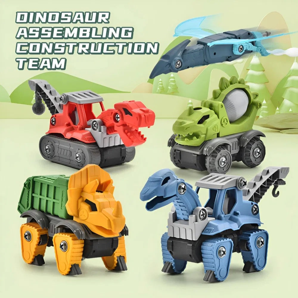 A Dinosaur Suit Building Toy Gift For Boys